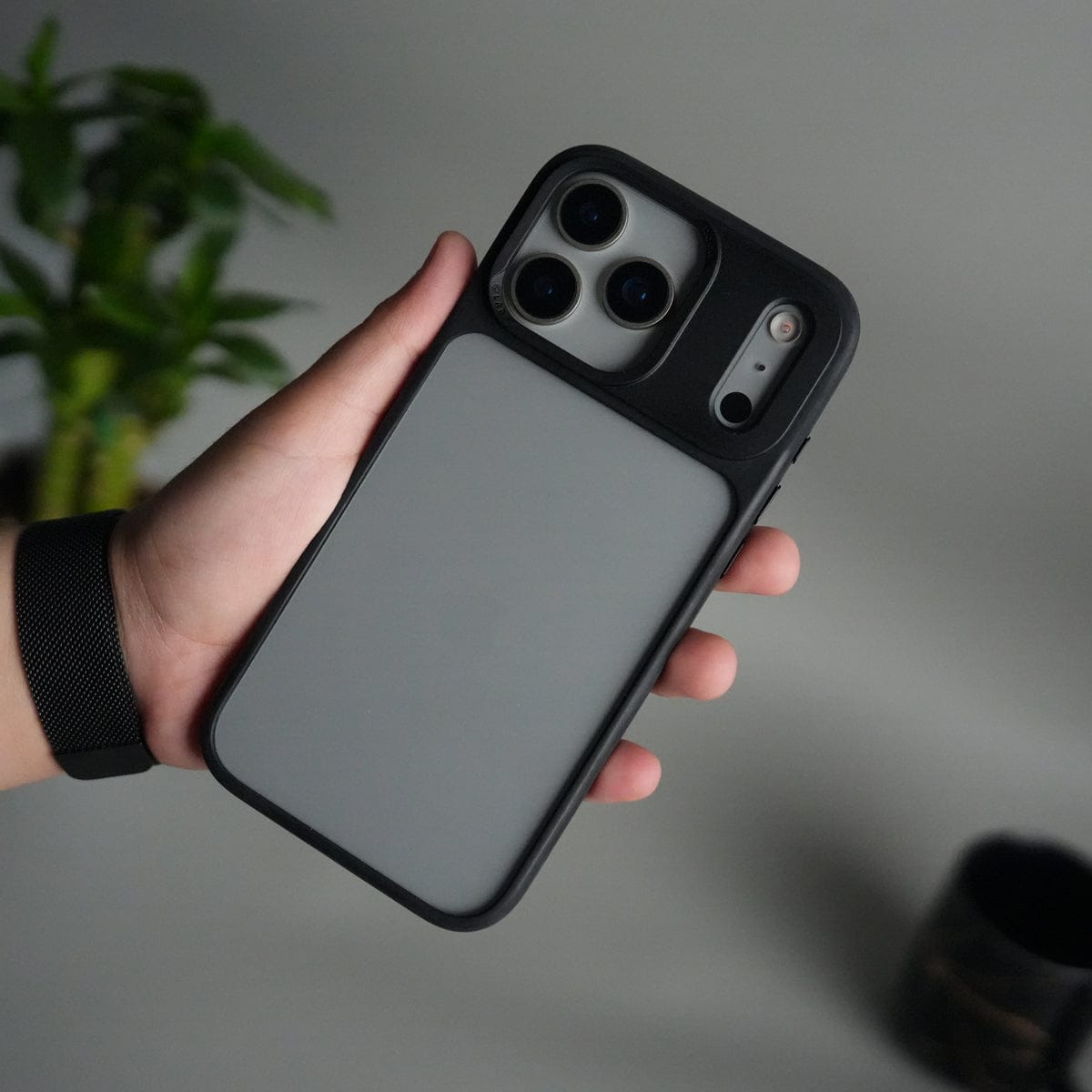 iPhone 17 Pro Max Dual Camera Protection Case | Shockproof Hybrid Back Cover