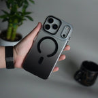 iPhone 17 Pro Max Dual Color Shade Smoke Matte MagSafe Case Cover