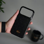 iPhone 17 Pro Max Luxury GG Fashion Leather Brand Case Cover