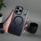 iPhone 17 Pro Max Dual Color Shade Smoke Matte MagSafe Case Cover