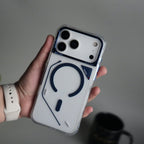 iPhone 17 Pro Max TechLine Transparent MagSafe Case with Metal Camera Bump Back Cover