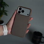 iPhone 17 Pro Max Metal Camera Ring Carbon Fiber Design MagSafe Cover