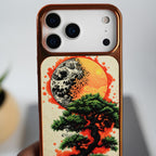 Crimson Eclipse Designer Case for iPhone 17 Series
