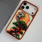 Crimson Eclipse Designer Case for iPhone 17 Series