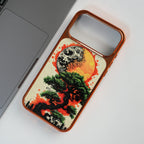 Crimson Eclipse Designer Case for iPhone 17 Series