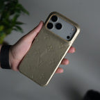 iPhone 17 Pro Max Luxury PU Leather Fashion Brand Case Cover
