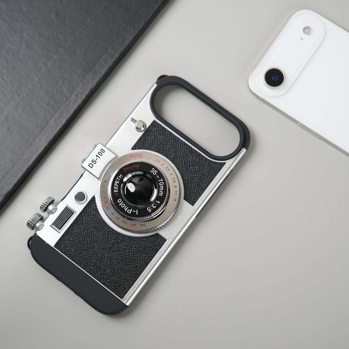 iPhone 17 Series Retro Camera Design Case with Lanyard | Shockproof Protective Cover