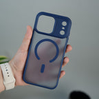 iPhone 17 Series Frosted Matte MagSafe Case | Anti-Fingerprint Translucent Back Cover