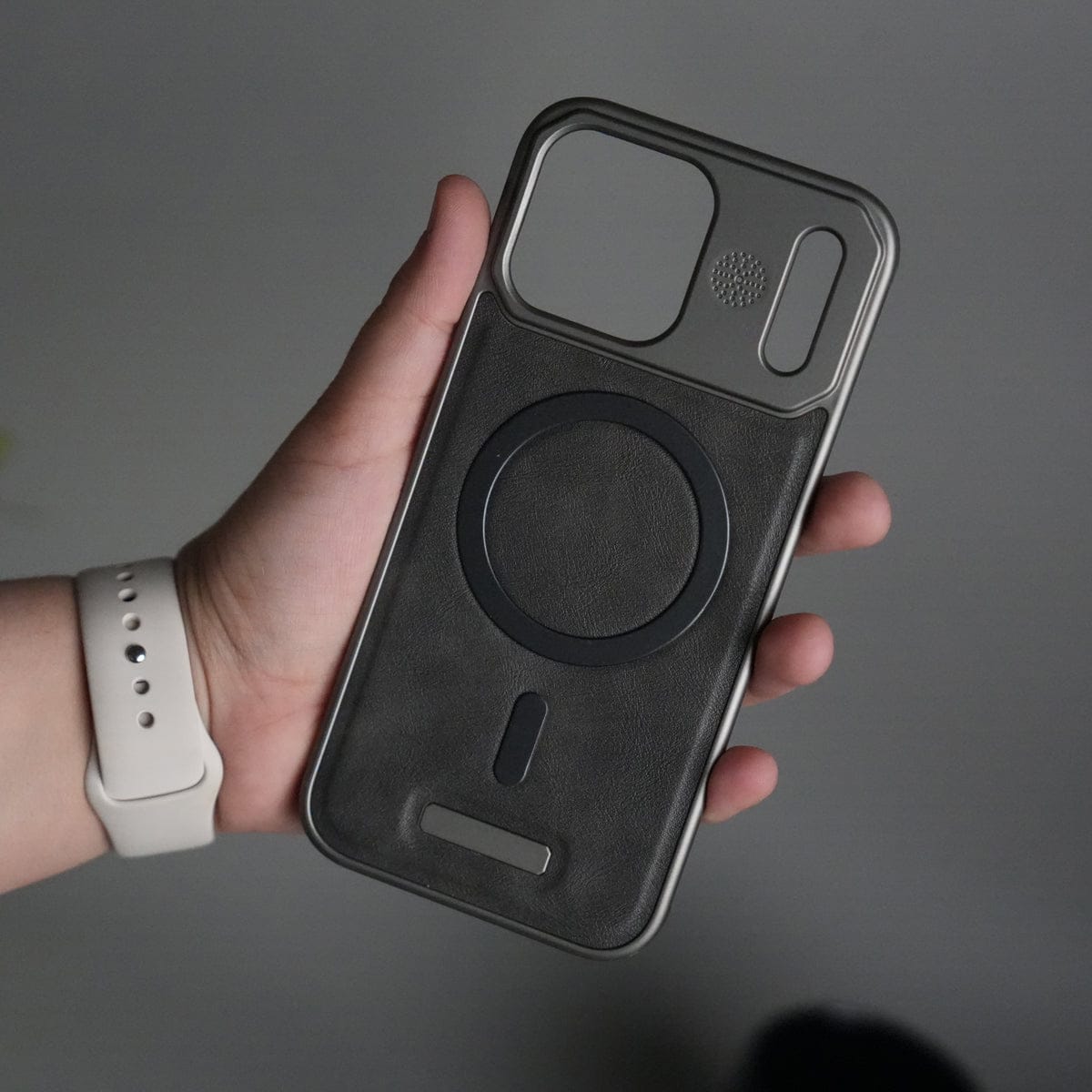 iPhone 17 Pro Max Cover Frameless PU Leather Case