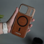 iPhone 17 Pro Max Cover Frameless PU Leather Case