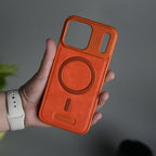 iPhone 17 Pro Max Cover Frameless PU Leather Case