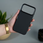 iPhone 17 Series CarbonFiber Texture Metal Camera Frame Magsafe Cover