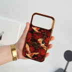 iPhone 17 Series RedDynasty Chrome Plated Case Cover