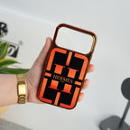 iPhone 17 Series Typography H Chrome Plated Case Cover