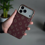 iPhone 17 Pro Max Aramid Fiber Case | Slim MagSafe Cover | Maroon