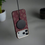 iPhone 17 Pro Max Aramid Fiber Case | Slim MagSafe Cover | Maroon