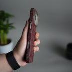 iPhone 17 Pro Max Aramid Fiber Case | Slim MagSafe Cover | Maroon