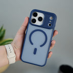 iPhone 17 Series Frosted Matte MagSafe Case | Anti-Fingerprint Translucent Back Cover