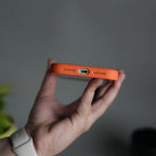 iPhone 17 Pro Max Carbon Fiber Texture Case with Metal Camera Frame & Rotating Ring Stand