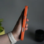 iPhone 17 Pro Max Carbon Fiber Texture Case with Metal Camera Frame & Rotating Ring Stand