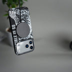 iPhone 17 Pro Max Carbon Fiber Texture Design Hard Pc MagSafe Case Cover BWLeopard