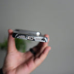 iPhone 17 Pro Max Carbon Fiber Texture Design Hard Pc MagSafe Case Cover BWLeopard