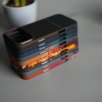 iPhone 17 Pro Max Carbon Fiber Texture Design Hard Pc MagSafe Case Cover GrayTiger