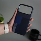 iPhone 17 Pro Max Carbon Fiber Texture Design Side Bumper MagSafe Case Cover