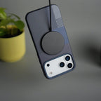 iPhone 17 Pro Max Carbon Fiber Texture Design Side Bumper MagSafe Case Cover