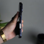 iPhone 17 Pro Max Clear Shell Case | Slim Back Cover with Electroplated Edges