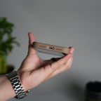 iPhone 17 Pro Max Crocodile Leather Pattern Case | Premium Luxury Back Cover with Metal Camera Frame
