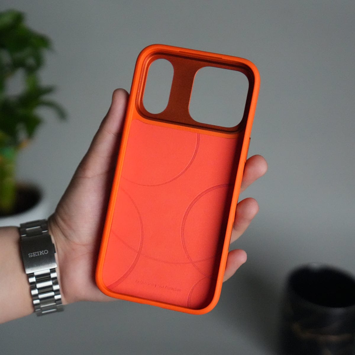iPhone 17 Pro Max Crocodile Leather Pattern Case | Premium Luxury Back Cover with Metal Camera Frame