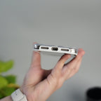 iPhone 17 Pro Max Crystal Clear Anti-Yellow Case with MagSafe & Metal Camera Bumper