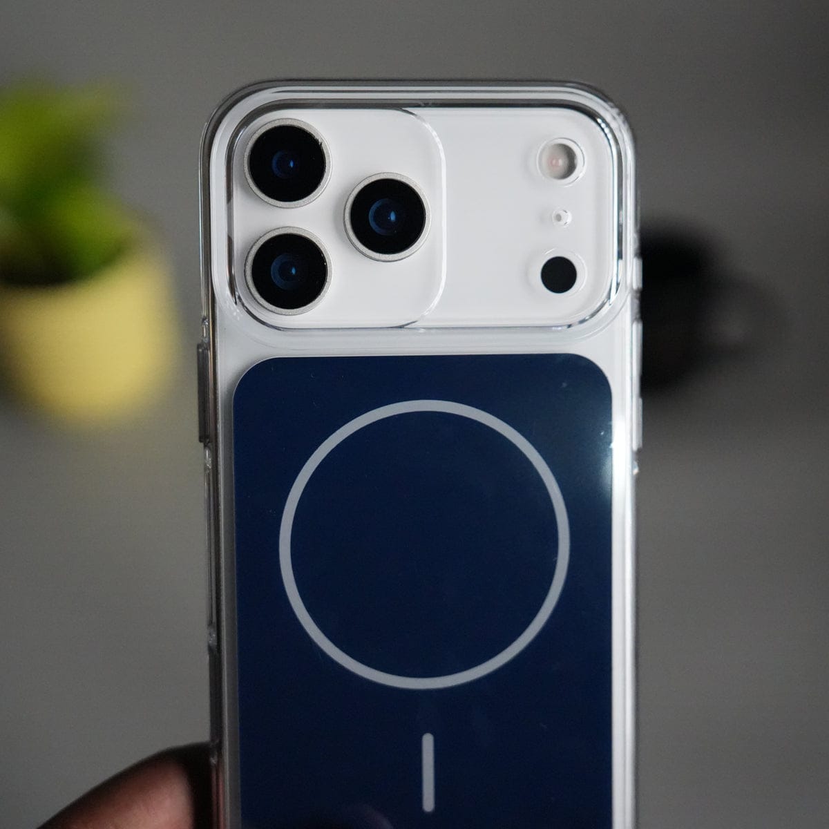 iPhone 17 Pro Max Crystal Series Hard Transparent MagSafe Case