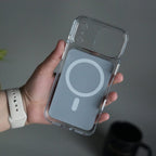 iPhone 17 Pro Max Crystal Series Hard Transparent MagSafe Case