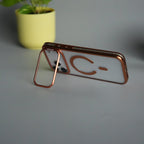 iPhone 17 Pro Max CrystalView MagSafe Case with Metal Camera Frame Kickstand Cover