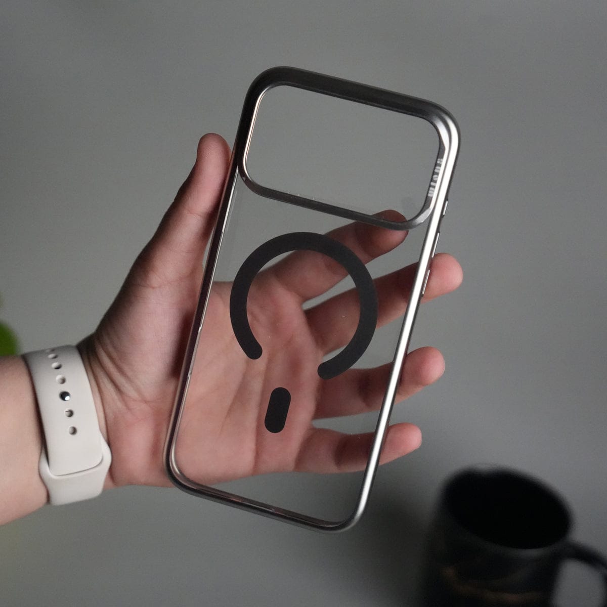 iPhone 17 Pro Max CrystalView MagSafe Case with Metal Camera Frame Kickstand Cover