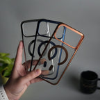 iPhone 17 Pro Max CrystalView MagSafe Case with Metal Camera Frame Kickstand Cover