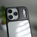 iPhone 17 Pro Max Dual Camera Protection Case | Shockproof Hybrid Back Cover