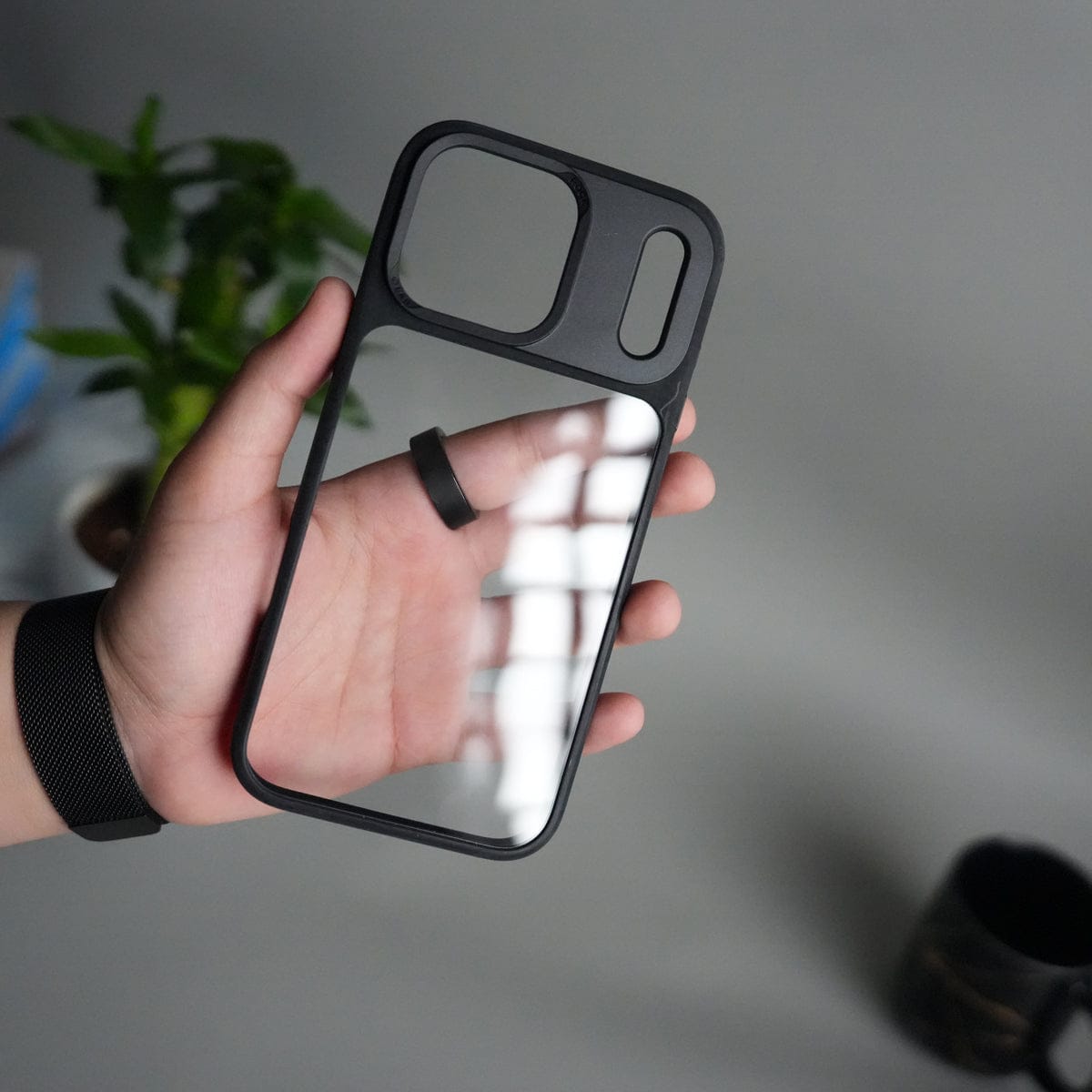 iPhone 17 Pro Max Dual Camera Protection Case | Shockproof Hybrid Back Cover