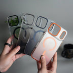 iPhone 17 Pro Max Dual Color Shade Smoke Matte MagSafe Case Cover