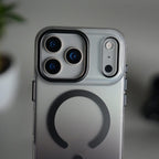 iPhone 17 Pro Max Dual Color Shade Smoke Matte MagSafe Case Cover