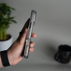 iPhone 17 Pro Max Dual Color Shade Smoke Matte MagSafe Case Cover