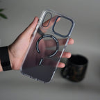 iPhone 17 Pro Max Dual Color Shade Smoke Matte MagSafe Case Cover