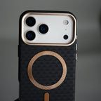 iPhone 17 Pro Max Elite Leather-Texture Case Cover