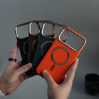 iPhone 17 Pro Max Elite Leather-Texture Case Cover