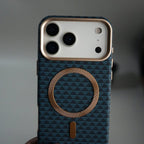 iPhone 17 Pro Max Elite Leather-Texture Case Cover