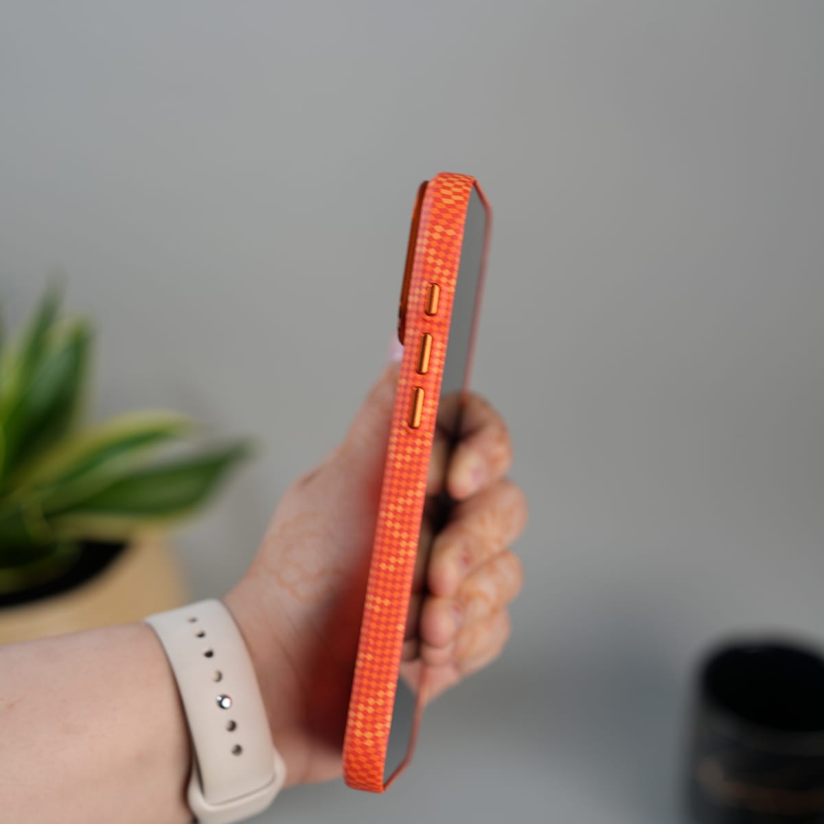 iPhone 17 Pro Max ERF Carbon Fiber Texture Hard Pc MagSafe Case | Lightweight Back Cover