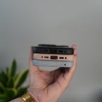 iPhone 17 Pro Max Frosted Case with MagSafe Metal Kickstand | Shockproof Matte Hybrid Cover
