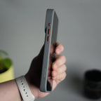 iPhone 17 Pro Max GeoMaze Pattern Leather Case | Premium Luxury Back Cover with Metal Camera Frame